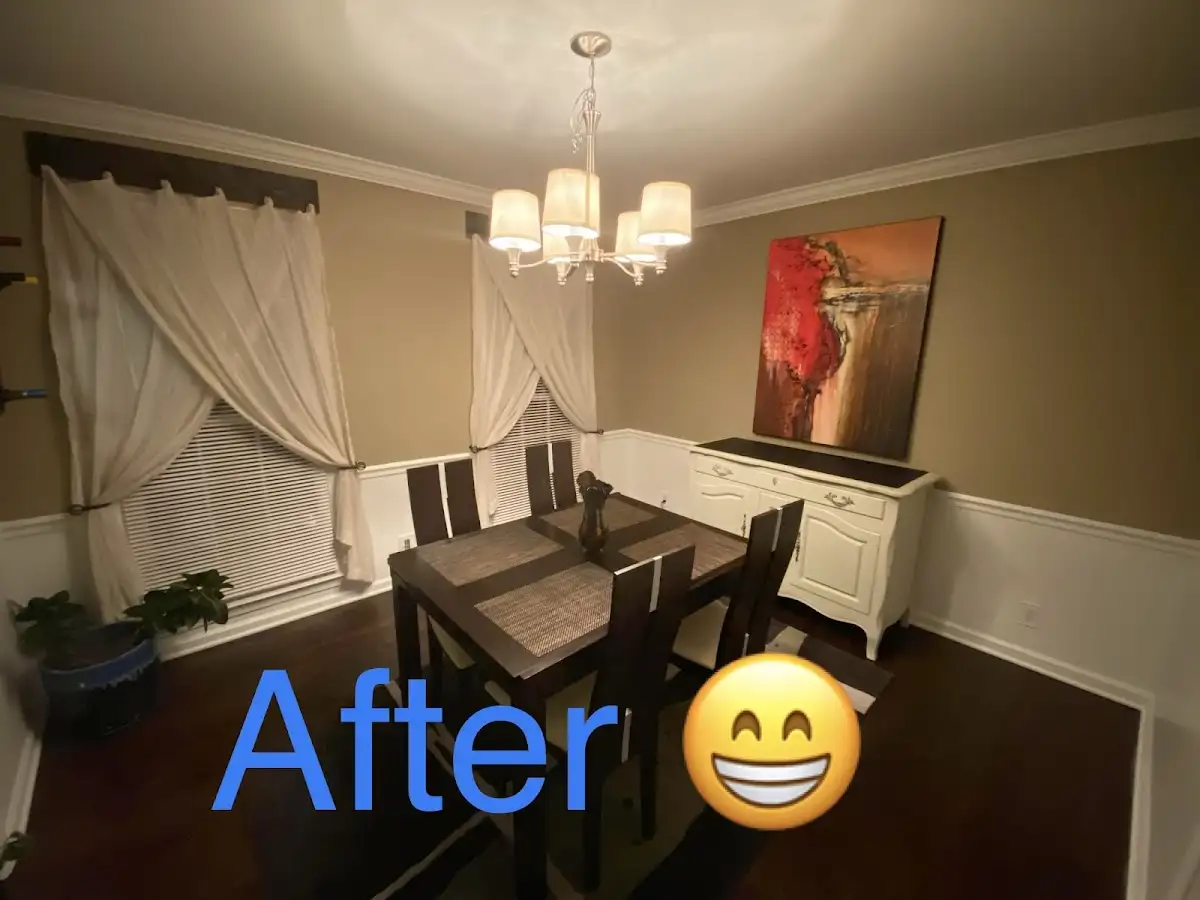 Professional dining room restoration after water damage in Hollidaysburg